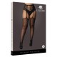 Bas avec porte-jarretelles HIGH WAIST Noirs 