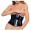 Corset VINYL WAIST CINCHER Noir