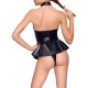 Body avec jupe VINYL BODY SKIRT Noir 