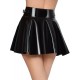 Jupe Vinyl Skirt Noire 
