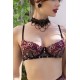 Ensemble Florissa 4 pièces Noir-Rose 