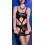 Body avec Jarretelles Almada Noir