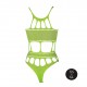 Body à encolure grecque Vert Fluo 