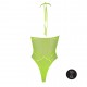 Body Filet Dos nu Vert Fluo 