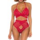 Ensemble Charlena 2 Pièces Rouge 