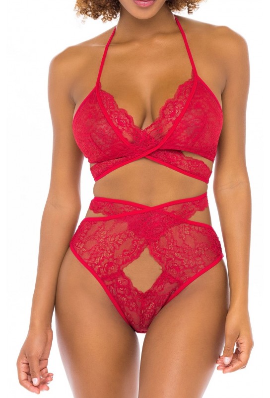 Ensemble Charlena 2 Pièces Rouge 