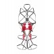 Body Rose Strappy avec Cache-seins 
