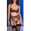 Ensemble Julietta 4 Pièces Noir et Rouge