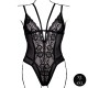 Body Dentelle Double Bretelle Grande Taille Carlita Noir 
