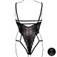 Body Dentelle Grande Taille Sandra Noir 