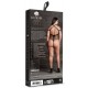 Body String Ouvert Grande Taille Leda Noir 