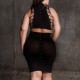 Ensemble 2 Pièces Grande Taille Kala Noir 