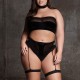 Ensemble 3 Pièces Grande Taille Ananke Noir 