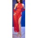 Robe Longue PAOLINA Rouge 
