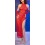 Robe Longue PAOLINA Rouge