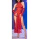 Robe Longue PAOLINA Rouge 