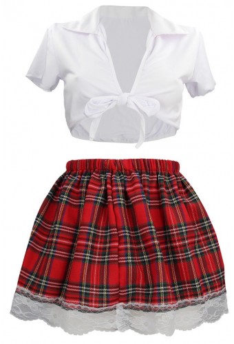 Costume sexy d'Écolière Schoolgirl S/M 