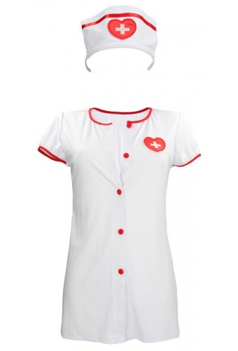 Costume sexy d'Infirmière Nurse S/M 