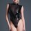 Body Échancré Femme Fatale Noir