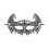 Masque en dentelle Empress Noir