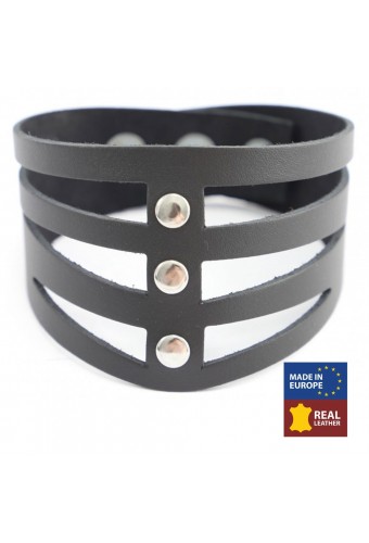 Collier en cuir Xena Pointe 