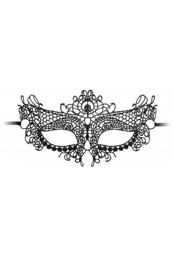 Masque Dentelle Queen Lace Noir 
