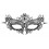 Masque Dentelle Queen Lace Noir
