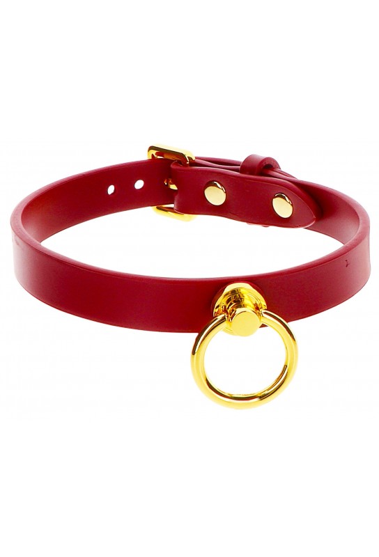 Collier O-Ring Taboom Rouge 