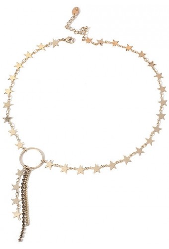 Ras de cou Cuban Stars Doré 