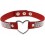Ras de cou Heart Strass Rouge