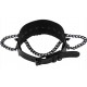 Collier à pointes Piky Noir 
