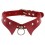 Collier GOTHIC RING Rouge
