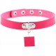 Ras de cou Square Neck Rose 