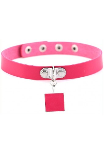Ras de cou Square Neck Rose 