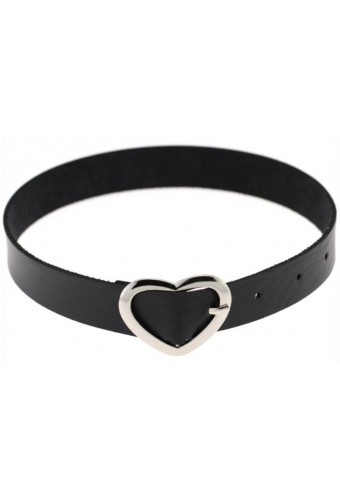 Ras de cou Heart Attach Noir 
