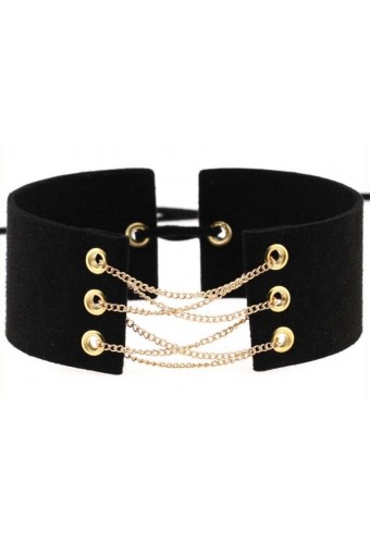 Ras de cou Coral Noir 