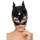 Masque Chat en Vinyle Cat Mask Noir