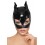 Masque Chat en Vinyle Cat Mask Noir