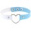 Ras de cou Heart Duo Blanc-Bleu