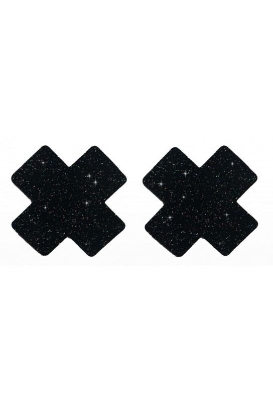 Cache-Seins adhésifs X Cover Taboom Noirs 