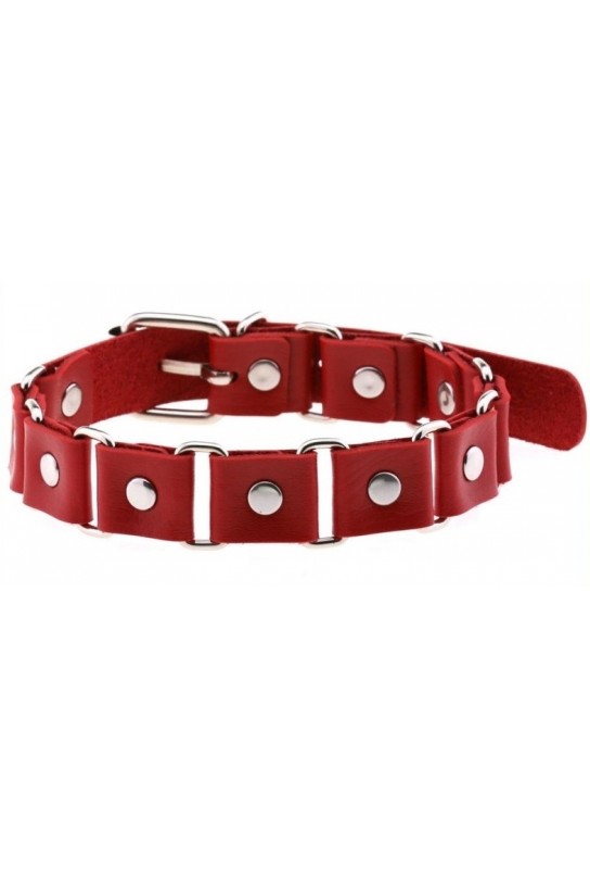 Ras de cou Stitch Rouge 