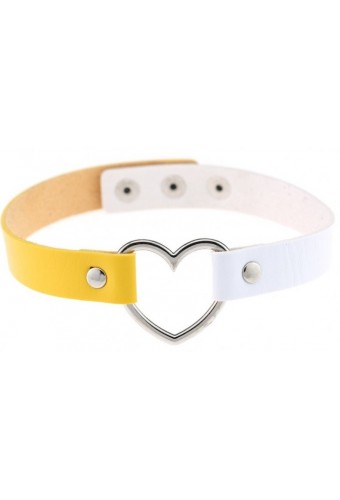 Ras de cou Herat Duo Jaune-Blanc 