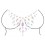 Stickers Strass Décolleté Phosphorescents Glow Chest