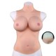 Buste Entier Seins Réalistes Coton - Col haut - Bonnet D 