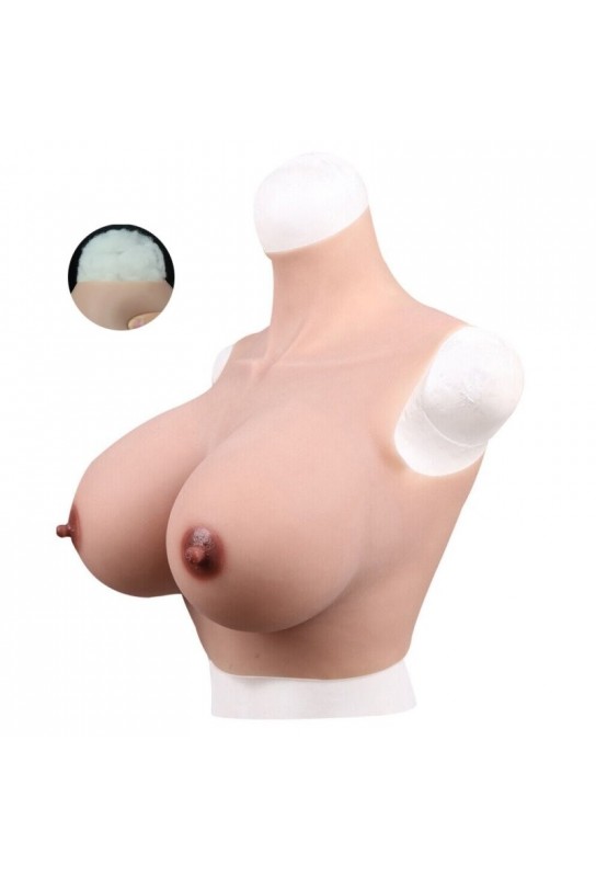 Buste Seins Coton Col haut Bonnet B 