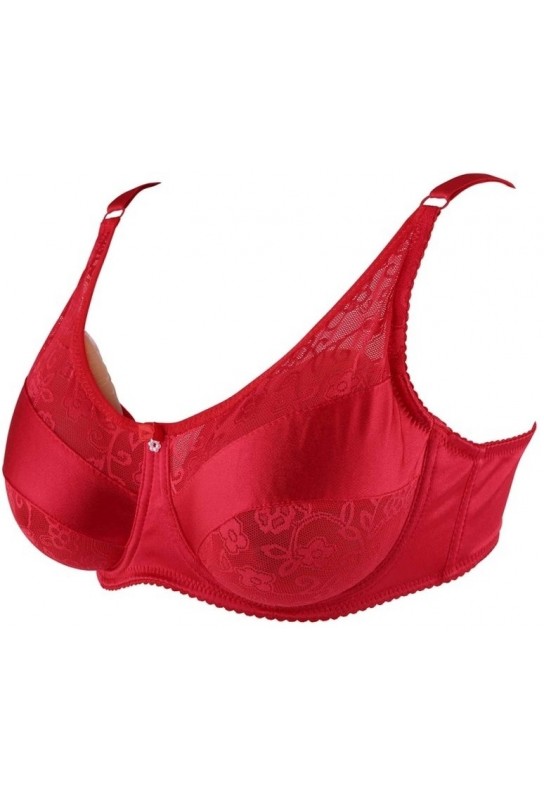 Soutien-Gorge Spécial Prothèse Mammaire BRACE Rouge 