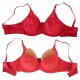 Soutien-Gorge Spécial Prothèse Mammaire BRACE Rouge 