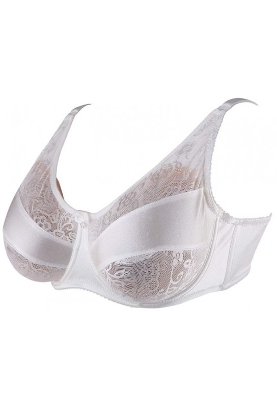 Soutien-Gorge Spécial Prothèse Mammaire Brace Blanc 