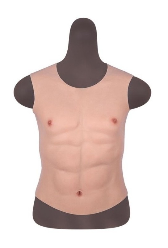 Buste Masculin Chesty Couleur Chair 