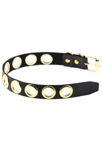 Collier Cirgoth Noir et Doré 